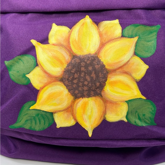 JanSport SuperBreak Backpack in Purple - Picture 2 of 3